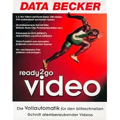Ready2Go Video, 1 CD-ROM Die Vollautomatik für den blitzschnellen Schnitt atemberaubender Videos. Für Windows 98SE, ME, 2000, XP