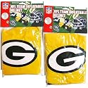 Pro Specialties Green Bay Packers Team Logo Inflatable Helmets (2 Pack)
