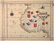 Old Nautical Map Wooden Jigsaw Puzzle