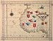 Old Nautical Map Wooden Jigsaw Puzzle