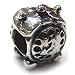 Biagi Alarm Clock Sterling Silver Bead, Pandora Compatible