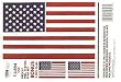Trimbrite T1894 Sticker American Flag