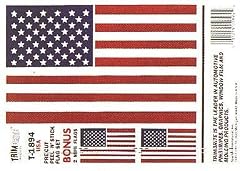 Trimbrite T1894 Sticker American Flag