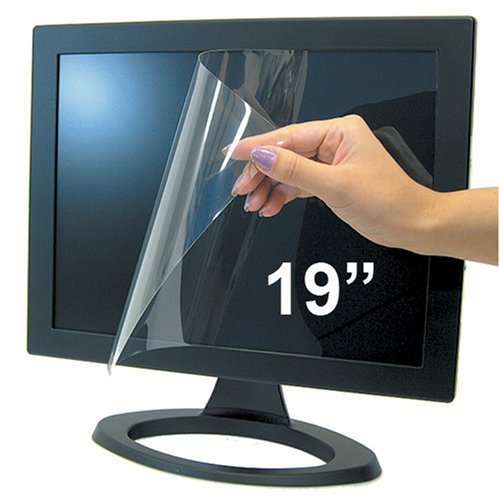 Green Onions Supply RT-SPB1019/M Glossy Screen Protector for 19-Inch LCD monitor -1 Piece (Transparent)