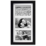 Home Profiles Black Matted Wood Picture Frame