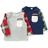 La Chiave(ラ キエーベ) トレーナー (80～130cm) キムラタンの子供服 (53320x53520-163) グレー 110