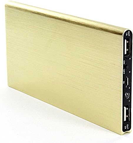 Portable Battery Charger: Maxx Huuman 10000mAh Dual USB External Power Bank for Cell Phones - 2 Year Warranty