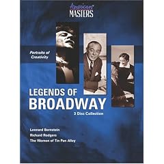 American Masters: Legends of Broadway [DVD] [Region 1] [US Import] [NTSC]