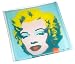 Rosenthal Andy Warhol Marilyn Monroe Glass Tray, Turquoise