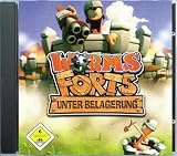 Eigenschaften Ak Tronic Software + Serv  / Worms Forts. CD-ROM für Windows 98/2000/XP. Unter Belagerung