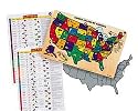 Puzzibilities L4 United States of America Map