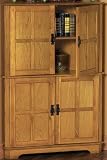 Craftsman 36w Corner Cabinet With Wood Doors