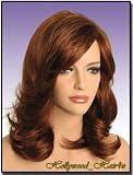 Hollywood_hair4u – Long Curly Layered #130/131 Copper Red / Auburn Mix Kanekalon Synthetic Wig with Side Swept *NEW* Reviews