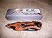 Rogue River Tactical Blaze Orange Camo Police Style Rescue Folding Pocket Knife Multi Function Spring Assisted Opening,Glass Breaker Bottle Opener Belt Clip Hunting