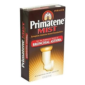 Primatene Mist Epinephrine Inhalation Aerosol Bronchodilator with Mouthpiece for Oral... by Primatene