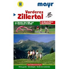 Vorderes Zillertal 1 : 35 000: Wander-, Rad-, MTB- und Tourenkarte mit Wanderf�hrer und Panorama