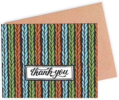 PaperFreckles  Boxed Thank You Cards, Knit Pattern