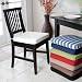 Deauville 18 x 16.5 Dining Chair Cushion Color - Cream