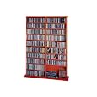 Cherry Solid Wood Veneer CD/DVD/VHS Rack - CDV-1000CHY