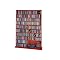 Cherry Solid Wood Veneer CD/DVD/VHS Rack - CDV-1000CHY