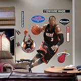 NBA Miami Heat Dwyane Wade Drives Vinyl Wall Graphic Decal Sticker Poster