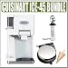 Cuisinart ICE45 White Soft Serve Ice Cream Maker + Deluxe Accessory Bundle