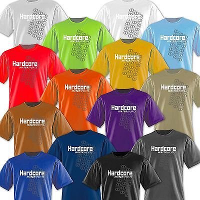 Mens Rash Guard Surf Swim Shirt Hardcore Water Sports SPF Protection Loose Fit