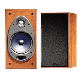 POLK AUDIO RTI-38 High Performance 2-Way Bookshelf Speakers - Cherry