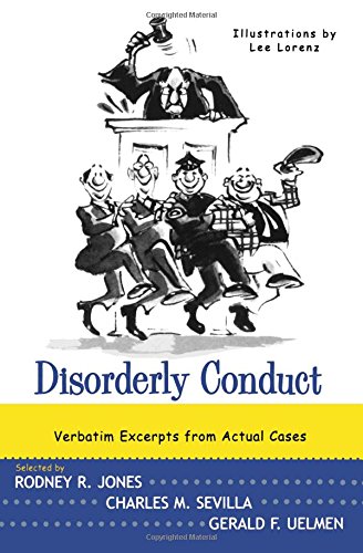 disorderly conduct excerpts from actual cases