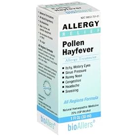 NatraBio - Bioallers Pollen/Hayfever #701 - 1 oz
