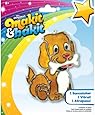 Colorbok Makit & Bakit Suncatcher Kit Stained Glass Puppy Bone