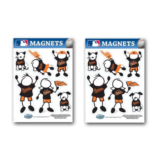MLB Baltimore Orioles Family Magnets