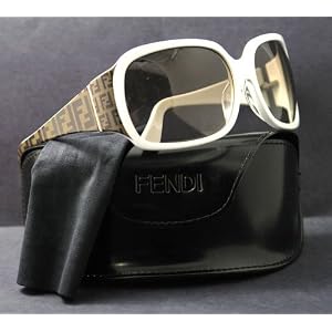 AUTHENTIC FENDI SUNGLASSES FS 462 110 WHITE FS462