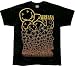 NIRVANA t-shirt 'Many Smiles' repeating smiley face black tee