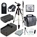 Absolute Best Value Digital SLR Accessory Kit For the Olympus E-1 & E-3 Digital SLR Camera Package: Includes - Olymups BLM1 Replacement Battery with Rapid Travel Charger, 50