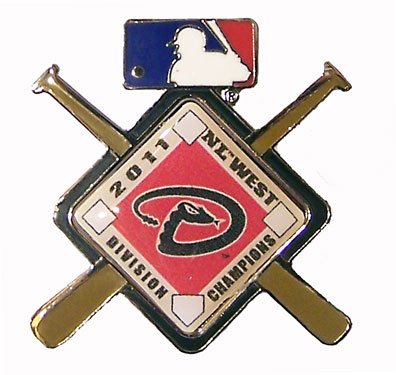 Arizona Diamondbacks 2011 Division Champions Pin
