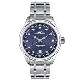 Swiss Watch International Men's Limited Edition Collection Automatic Diamond Watch A9243.S.BL.S.D