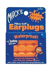 Mack's Earplugs, Kids Size (Pair), 6-Count Boxes (Pack of 6)