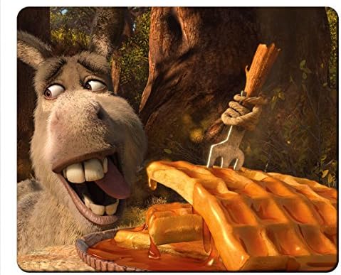 Mouse Pads,Black Buttom With Natural rubber,Precision Fabric,Designed With Hot And Popular Images For The Mouse Pads_Shrek Forever After Movie A8