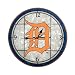 Detroit Tigers 12-Inch Art Glass Clock