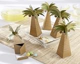 Palm Tree Favor Box with Multi-dimensional Detail (Set of 1,152) - Baby Shower Gifts & Wedding Favors