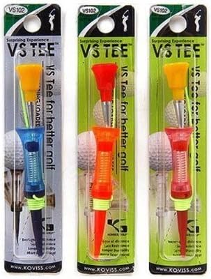 Durable Original VS spring GOLF Ball TEES 68mm 2pcs set VS102