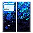 Stardust Winter Design Decal Skin Sticker for Apple iPod nano 2G (2nd Generation) 2GB/ 4GB/ 8GB Player