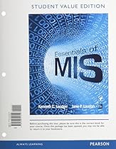 Essentials of MIS, Student Value Edition (11th Edition)