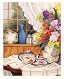 Four O'Clock Art Poster Print by Marilyn Murphy, 7x9