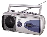 EUPA モノラルラジオカセットレコーダー シルバー TSI-RSC905