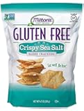 Milton's Gluten Free Baked Crackers, Crispy Sea Salt, 4.6 Pound