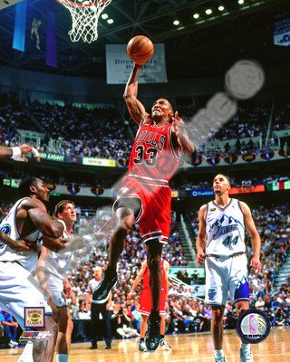 Scottie Pippen Game 2 of the 1998 NBA Finals Action - Chicago Bulls NBA 8x10 Photo