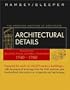 Architectural Details : Classic Pages from Architectural Graphic Standards 1940 - 1980