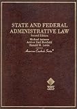 State and Federal Administrative Law (American Casebook Series Horn Book Series and Basic Legal Texts Nutshell Series) (American Casebook Series) image